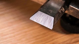 How to get a DEADLY SHARP edge on a CHISEL [upl. by Lehrer]