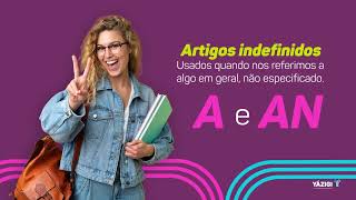 Como usar os artigos indefinidos em inglês [upl. by Ueih]