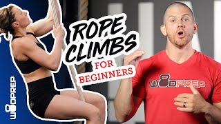 Rope Climbs for Beginners 4 Simple Steps [upl. by Ahsart]