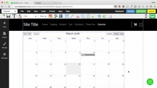 How To Add A Calendar To Your Website [upl. by Acirretal114]