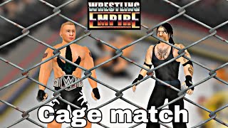 Cage match Undertaker is back again  Wrestling Empire Gameplay [upl. by Jaime]