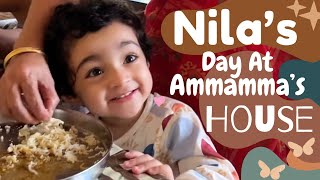 Nila’s Day At Ammama’s House  Pearle Maaney  Srinish Aravind  Baby Nila [upl. by Lanette]