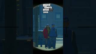 GTA 4 vs GTA 5 Headshot On NPC evolution gta shorts [upl. by Nycila859]