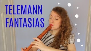 Intro to TELEMANN FANTASIAS  Team Recorder [upl. by Hassin]