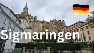 Sigmaringen Germany Virtual City Tour 4K 60 FPS [upl. by Tufts]