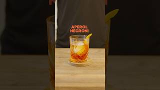 EASY and CLASSIC Cocktail To Make Today Aperol Negroni  MyBartender Shorts [upl. by Heddi94]