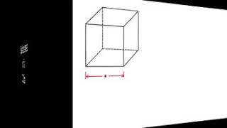 SURFACE AREA OF A CUBE amp OCTAHEDRON [upl. by Odlamur]