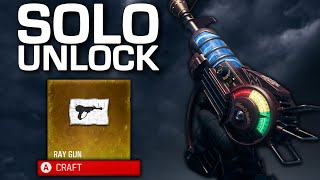 How to Unlock Ray Gun Schematic Solo Modern Warfare 3 Zombies [upl. by Neyu883]