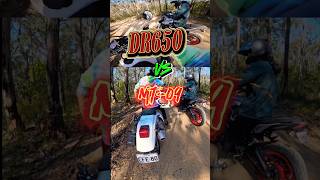 DR650 vs MT09  Racing sugamshrestha4237 dr650 mt09 sydney australia nepal motorcycle [upl. by Irodim479]