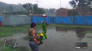 The Best GTA Freeze Lag Player🥇 [upl. by Yoccm29]