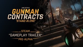 Gunman Contracts Stand Alone  Steam Gameplay Trailer  PreAlpha [upl. by Anjali]