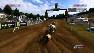 MXGP official motocross video game PC online gamplay Ernée [upl. by Cirdahc]