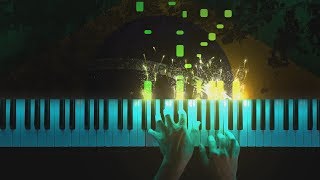 Aquarela do Brasil Ary Barroso  Piano Cover  LED Synthesia [upl. by Sharia564]