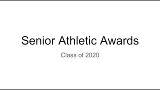 Penn Manor Senior Athletic Awards 2020 [upl. by Ajar221]