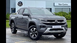 Approved Used Volkswagen Amarok 20TDI Style  Volkswagen Van Centre Wrexham [upl. by Odnamla]