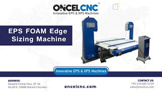 EPS FOAM EDGE SIZING MACHINE [upl. by Anomas]