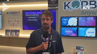 InfoComm 2024 Korbyt Talks About Its Digital Workplace Experience and Digital Signage Software [upl. by Valerye554]