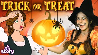 TRICK OR TREAT  HANSEL AND GRETEL Halloween Stories  Cartoon Khani Urdu  A Story Urdu [upl. by Oira]