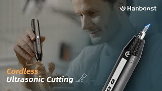 Hanboost C1 True Wireless Ultrasonic Cutter for DIY Makers [upl. by Ecnerwal486]