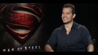 MAN OF STEEL Superman interviews  Henry Cavill Shannon Adams Snyder Costner Lane [upl. by Aneerbas]