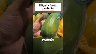 Elige la fruta perfecta curiosidades shorts [upl. by Helve]