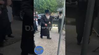 Skver Rebbe Attends The Chupa Of One Of His Chassidim  Sivan 5784 [upl. by Fazeli]