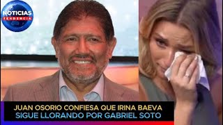 Juan Osorio confiesa que Irina Baeva sigue llorando por Gabriel Soto irinabaeva gabrielsoto [upl. by Atinel]