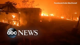 Thousands flee from apocalyptic fires in Australia l ABC News [upl. by Tad]