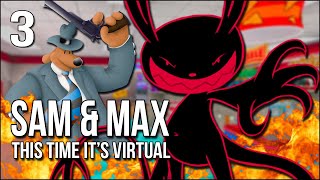 Sam amp Max VR  Part 3  The Supermarket Demon Possession [upl. by Gnuj]