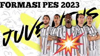 Formasi juventus pes 2023 ps3 [upl. by Frankhouse]