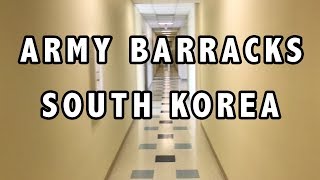 US Army barracks tour  South Korea [upl. by Namlas]