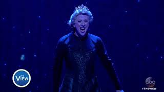 Frozen The Broadway Musical s Caissie Levy Performs  Let It Go 2 [upl. by Asined]