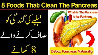 8 Foods That Clean The Pancreas in UrduHindi  Lablaba ka ilaj in Urdu  Detox pancreas naturally [upl. by Ike]