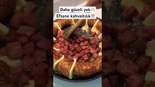 Kahvaltı menüsünün en güzel hali 🫶🏼 simitpoğaça yumurtalıtarifler kahvaltılıktarifler kahvaltı [upl. by Ahsataj]