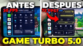 PRUEBO GAME TURBO 50 en XIAOMI POCO X3 PRO ¿MEJORA FPS [upl. by Salesin]