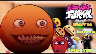 Annoying Orange The Amazing Grace  Fnf React To Rotten Smoothie [upl. by Yarazed]