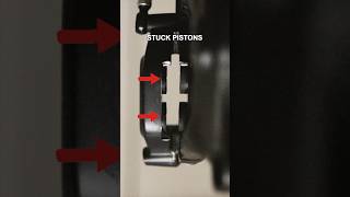 How to DIY Fix Stuck MTB Brake Caliper Piston [upl. by Brandice507]