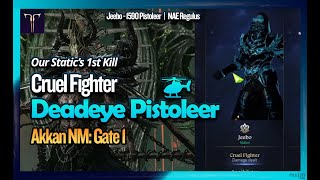 Akkan NM Gate 1  Deadeye Pistoleer Cruel Fighter lostark [upl. by Ransome46]