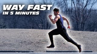 How to Run Way Faster  In Only 5 Minutes [upl. by Ibrek708]