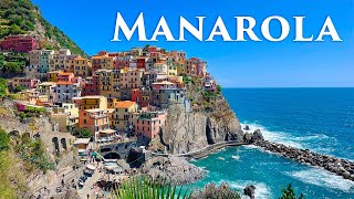 Manarola Cinque Terre Italy 4K  Most Beautiful Town in Italy  Walking Tour Travel Vlog [upl. by Oenire]