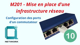 M20110Configuration des ports dun commutateur [upl. by Evyn]