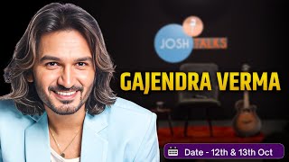 12 amp 13 October को देखना ना भूले Singer Gajendra Verma की स्टोरी  Gajendraverma  Josh Talks Hindi [upl. by Etnad]