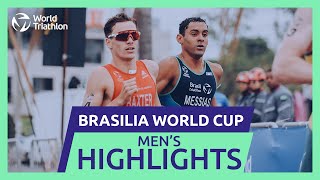 Race Highlights  2024 BRASILIA WORLD TRIATHLON CUP  Men [upl. by Farro289]