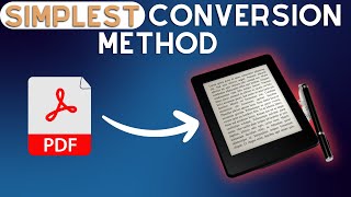 Send PDF to Kindle Fastest Conversion Method [upl. by Ahseiyn]