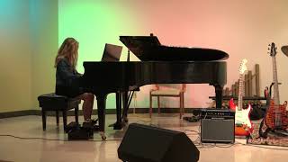 Clarissa Plays Dance of the Leprechauns on Piano [upl. by Pressman311]