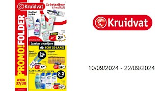 Kruidvat folder BE  1009  22092024 [upl. by Aehta]