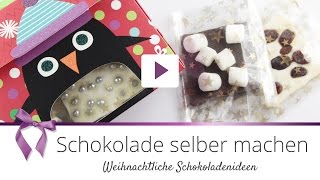 DIY Schokolade selber machen  DANATO [upl. by Yrro]