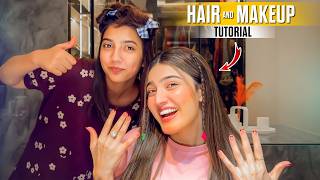 MEET MY EXPERT HAIR STYLIST 😍  Nail Art 💅🏻  Iqra Kanwal [upl. by Nnitsuj]