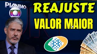 ✔️ REAJUSTE VALOR MAIOR APOSENTADOS E PENSIONISTAS  ADICIONAL 5 NOS BENEFÍCIOS [upl. by Dearden378]