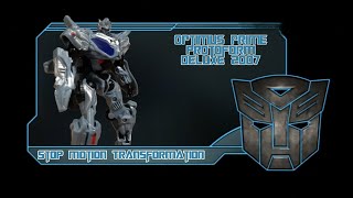 Stop Motion Optimus Prime Protoform Transformation [upl. by Kathe]